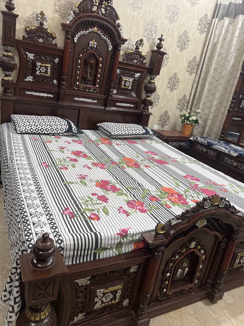 Bed Made in gujrat , three month ago 0