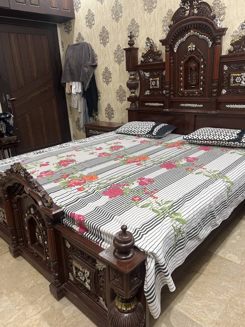 Bed Made in gujrat , three month ago 3