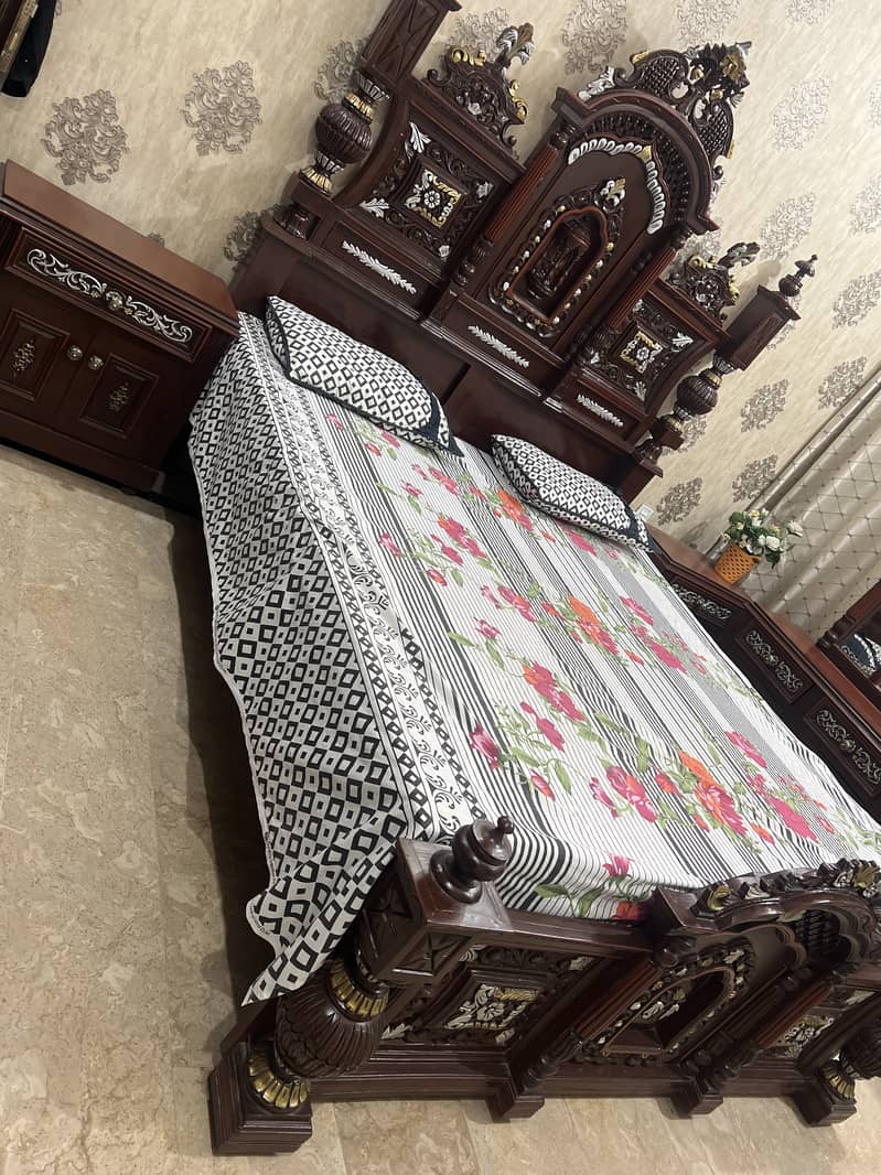 Bed Made in gujrat , three month ago 15