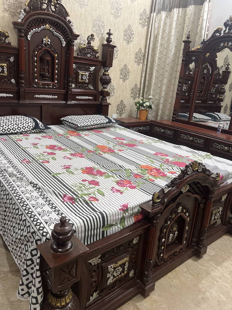 Bed Made in gujrat , three month ago 19