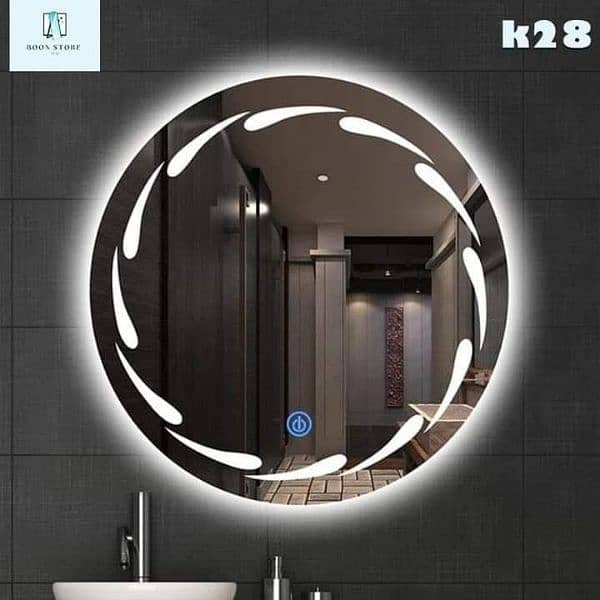 Circle LED Mirror/Round Mirror/LED Miror/Bathroom LED Mirror 4