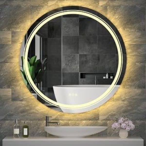 Circle LED Mirror/Round Mirror/LED Miror/Bathroom LED Mirror 8