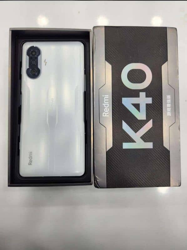 Redmi k40  12 gb ram 256 gb memory 10/10 0