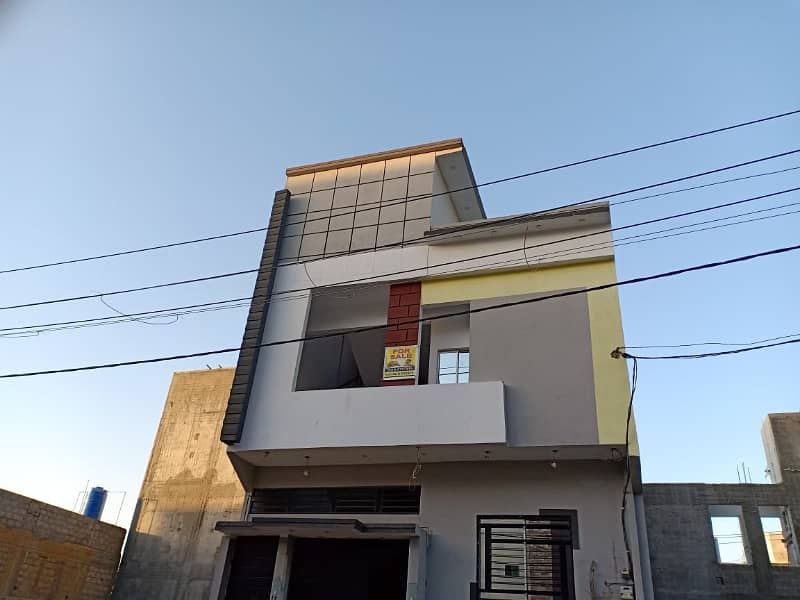 Ground + 2 Brand New House For Sale At New Incholi Cooperative Society Scheme 33 12