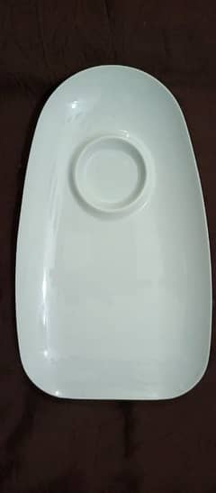 Multiple Purpose Malamine White Plates