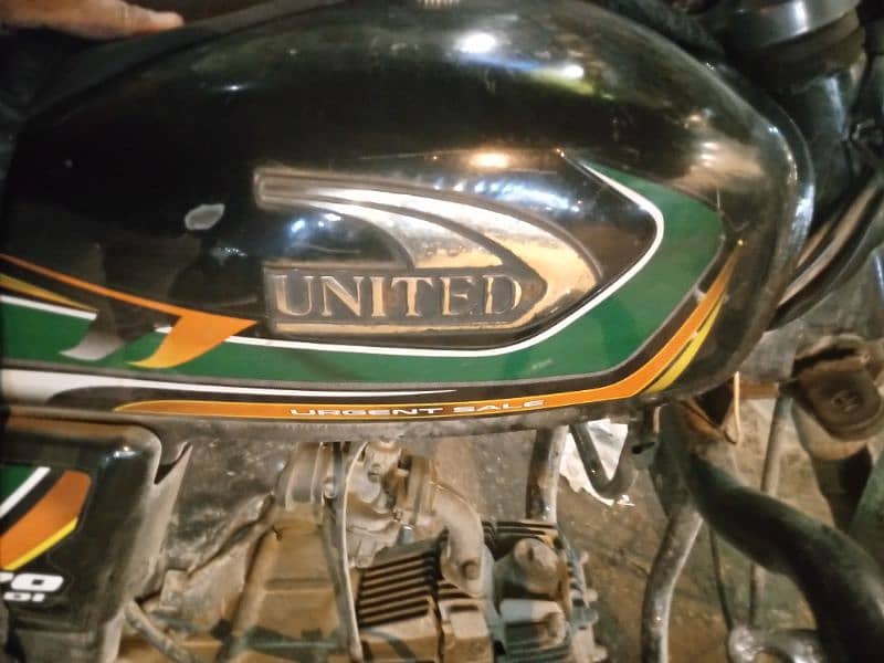 I have sell my motorcycle united CD70 2022 model 0