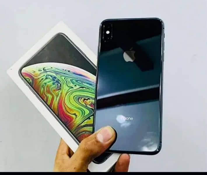 Iphone XS max 64 GB Official PTA in 10/10 condition 1