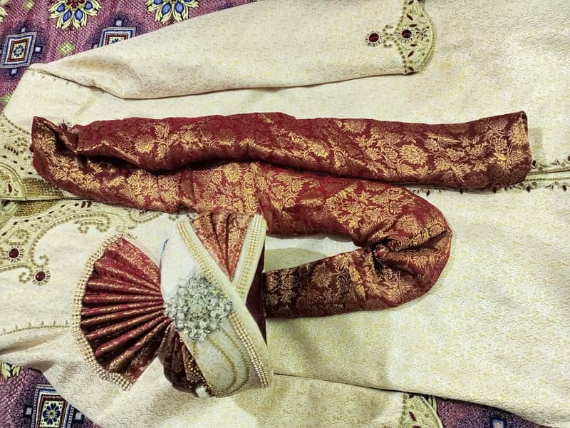 Dulha Sherwani With Kulah 2