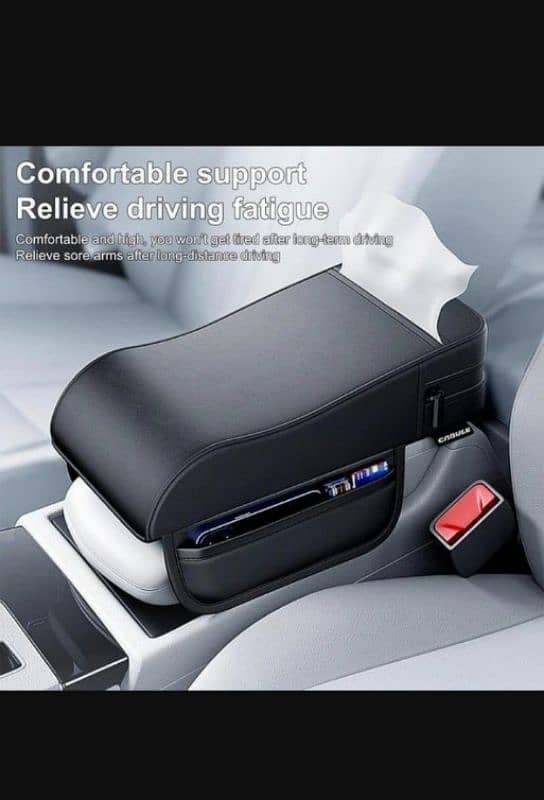 Car Seat Armrest Cover Auto Armrest Storage Box    (Best Price) 0