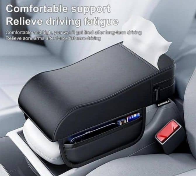 Car Seat Armrest Cover Auto Armrest Storage Box    (Best Price) 3