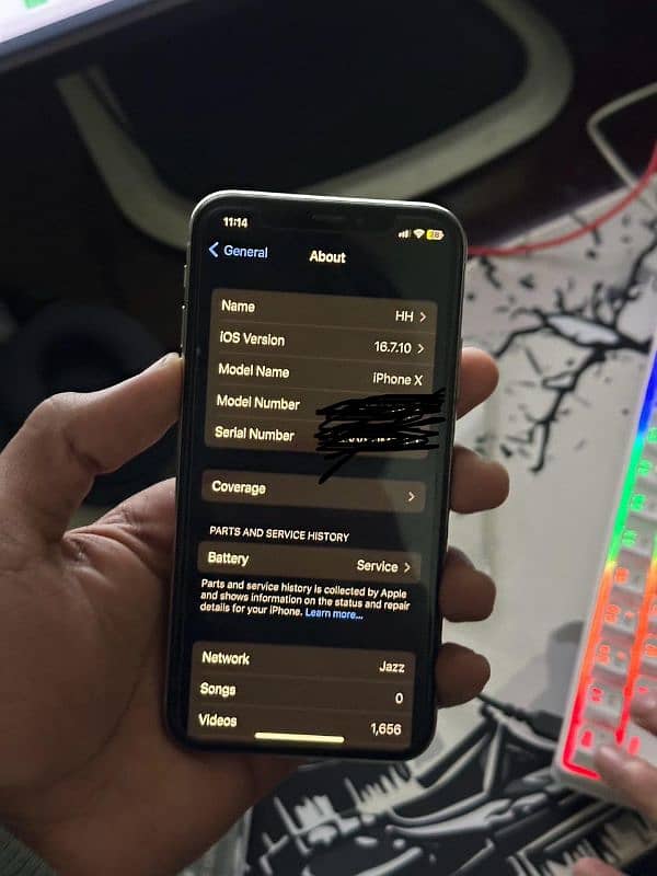 Iphone X 64gb PTA all working 4