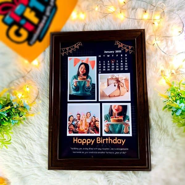 photo frame with customised picture 0