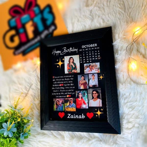 photo frame with customised picture 7