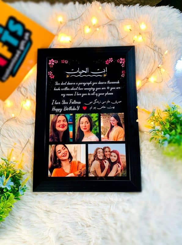 photo frame with customised picture 8