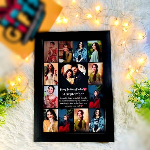 photo frame with customised picture 11