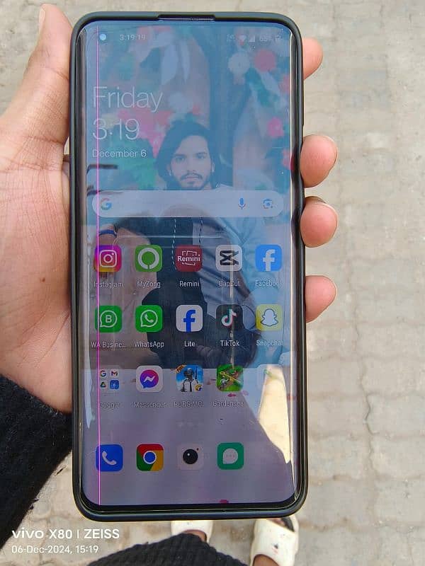 OnePlus 9 pro.  12+256 gb memory penal pink line single sim 0