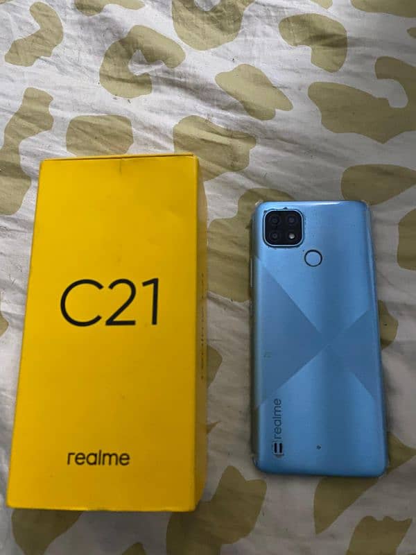 Realme C21 phone 0