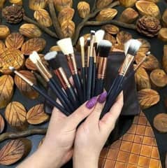 makeup brushes set _ pack of  15