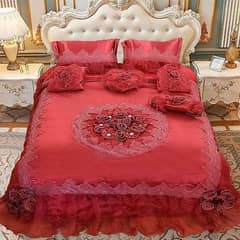 Bridal bedsheet