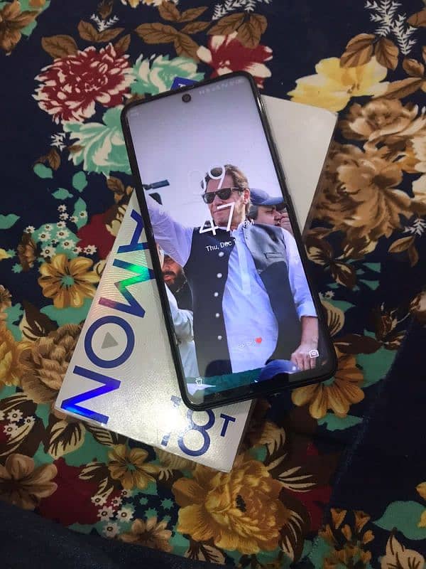 Tecno Camon 18T 10/10 conditions with original Charges And Box 0