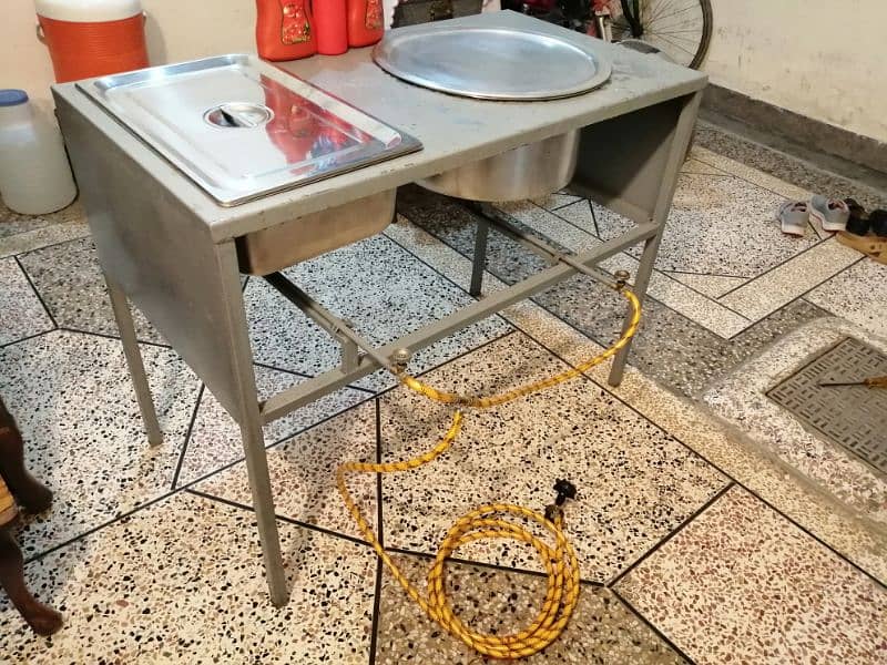 Frying counter for sale 0