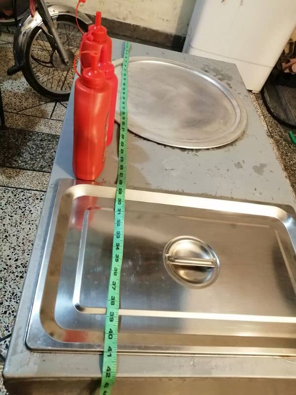 Frying counter for sale 1