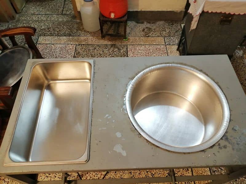 Frying counter for sale 14