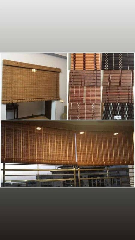 Window Blinds / Roller Blinds / zebra blinds / PVC Door / Wooden Blind 6