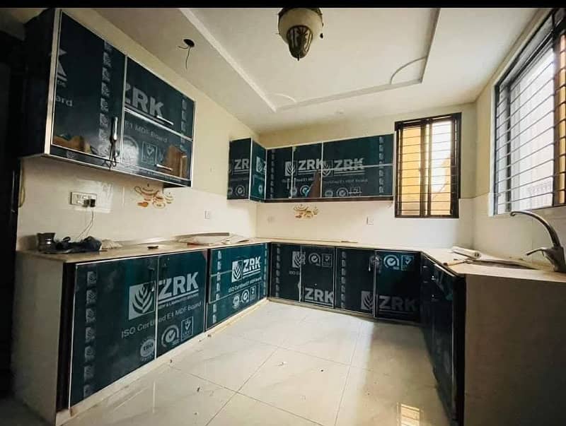 Near Lums university DHA house with 7 bedroom with attached bathroom triple storey sollar installed 3