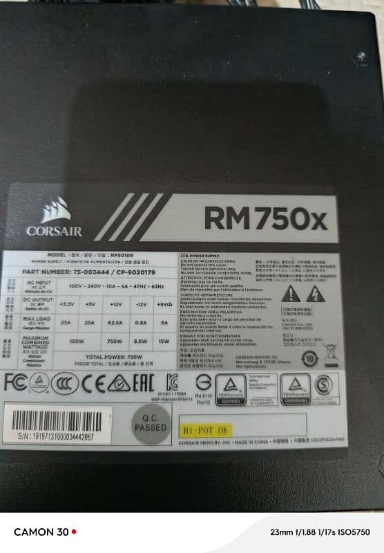 Corsair Power supply 14