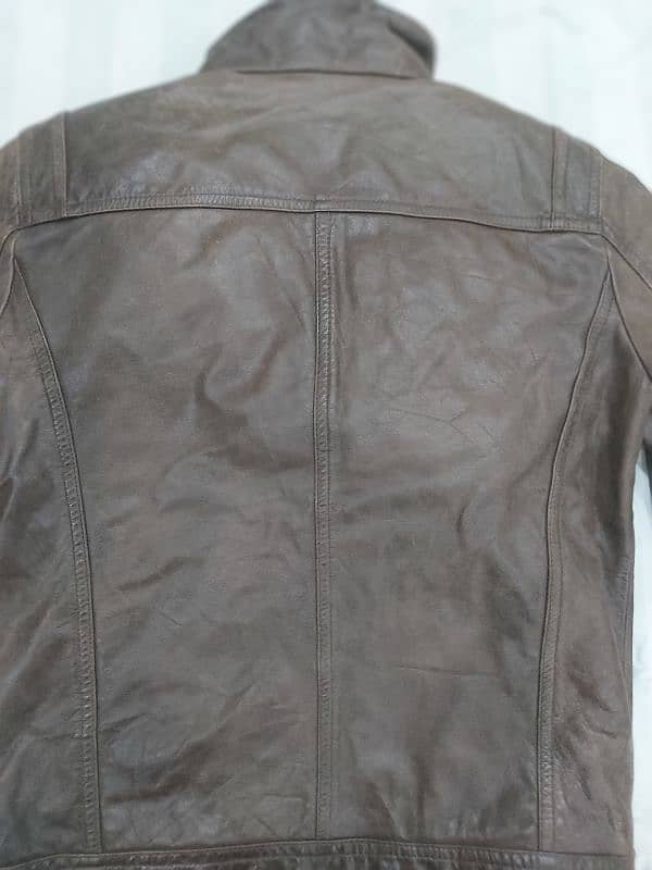 zara men leather jacket 2