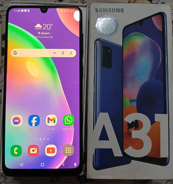 Brand New Samsung Galaxy A31 1