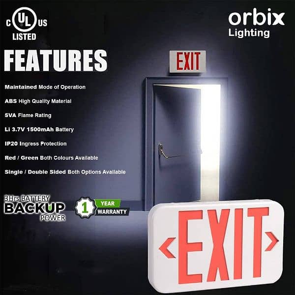 ORBIX LIGHTING Highbay and Emergency Lights 1