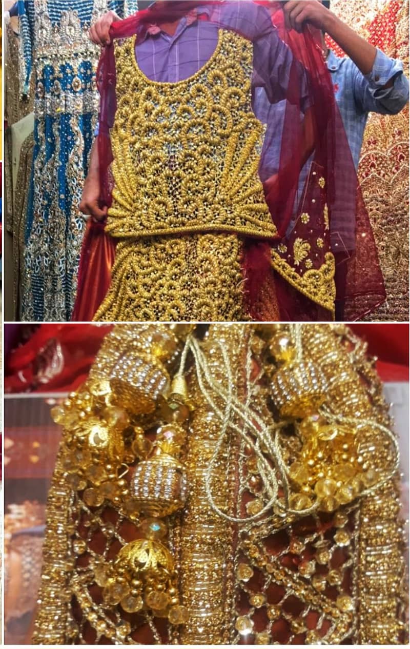 Bridal Lehnga | Barat Dress | Wedding Dress | Barat Lehnga for Sale 2