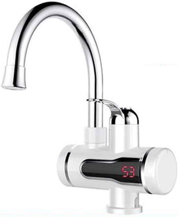 Faucet Hot and Cold Mix Instant Heating 304 Stainless Steel Large 4