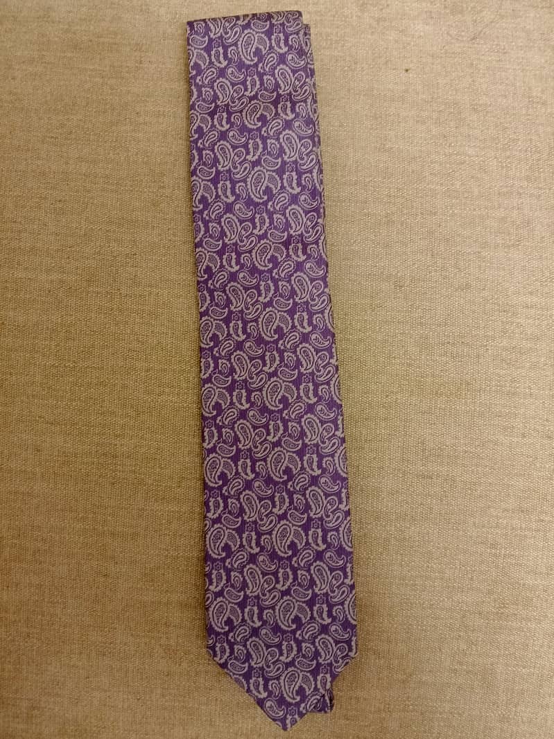 Chen One Made in Italy silk tie 3