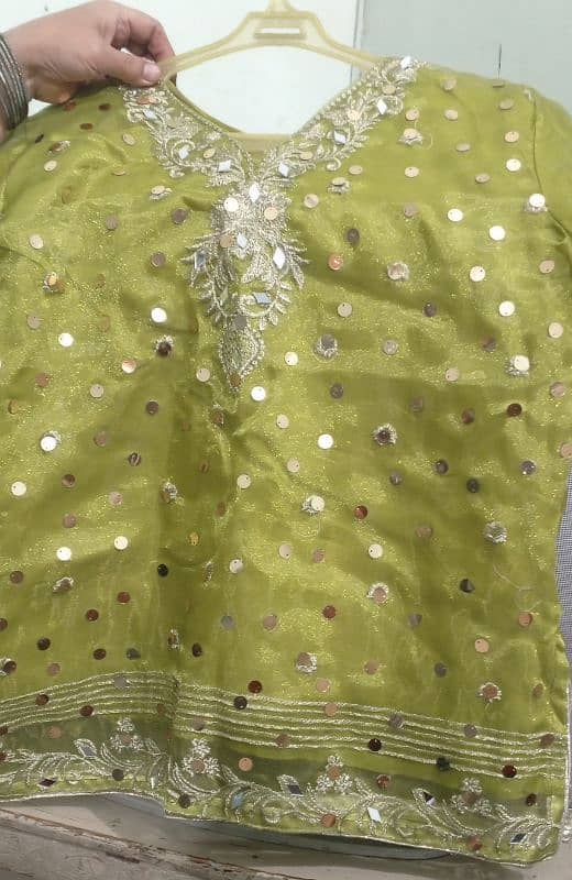 ubtan/mehndi weading lehnga 1