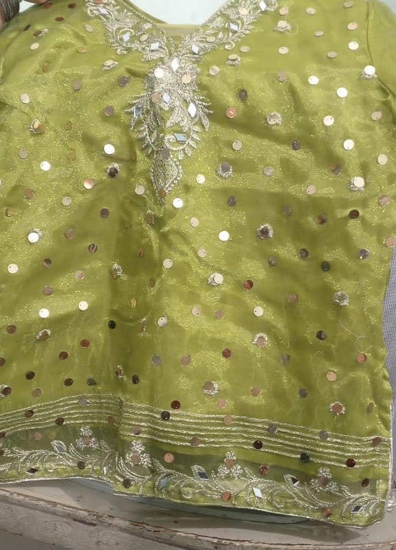 ubtan/mehndi weading lehnga 4