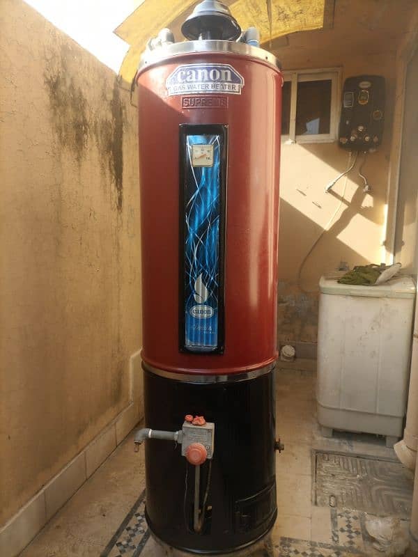 Cannon gas gyser 35 litters looks like new 5