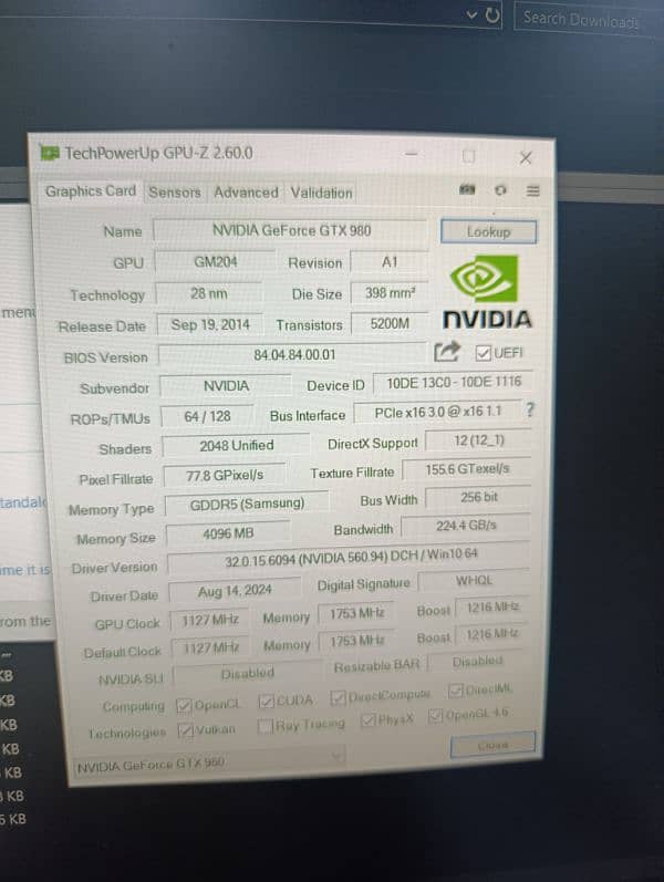 Nvidia GTX 980 Founders Edition 3