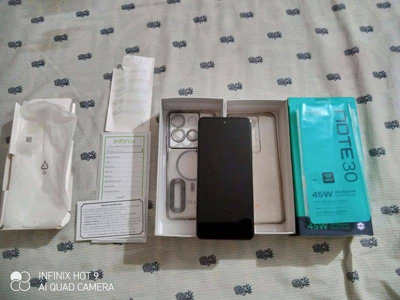 INFINIX NOTE 30 SUNSHINE GOLD ALL OK EXCHANGE POSSIBLE 4