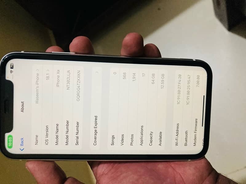 iphone xr 64Gb 7