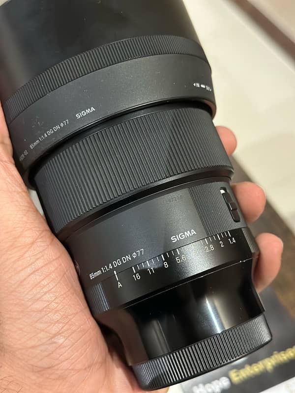 Sigma 85mm 1.4 DG DN 2