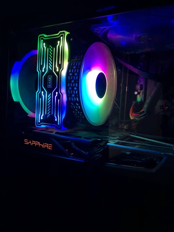 Gaming pc | E3 1271 v3 | H81 MA motherboard | RX 5500xt Rgb 8 gb card 2