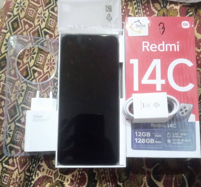 Redmi 14C just box open Ram 6+6GB Rom 128GB 0