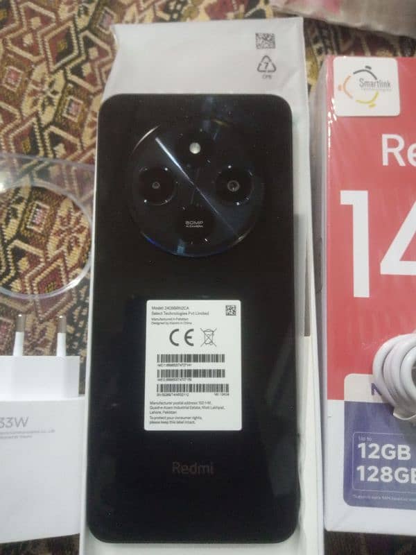 Redmi 14C just box open Ram 6+6GB Rom 128GB 2