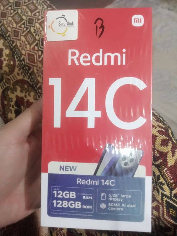 Redmi 14C just box open Ram 6+6GB Rom 128GB 3