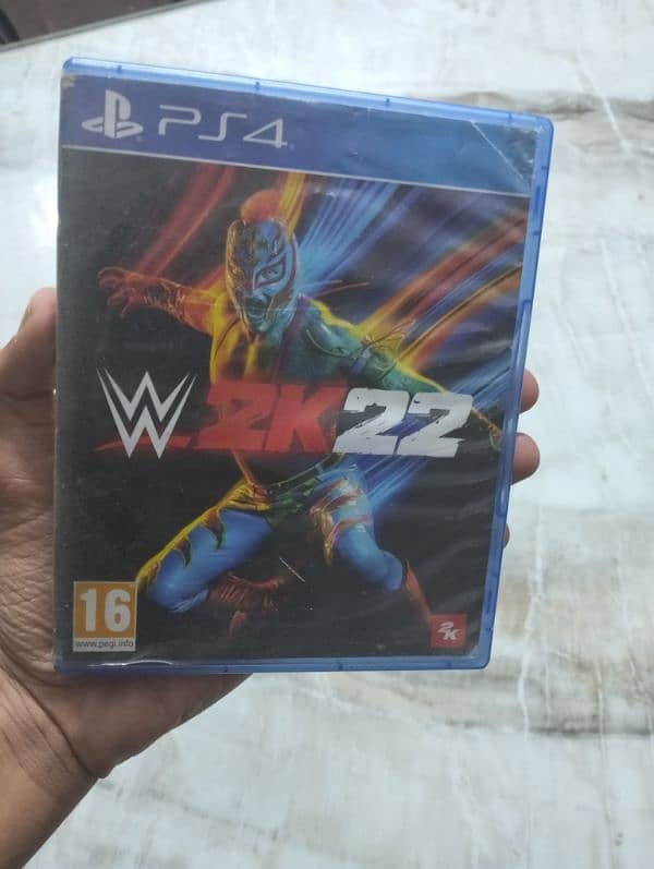 PS4 Minecraft , PS4 WWE 2k22 1