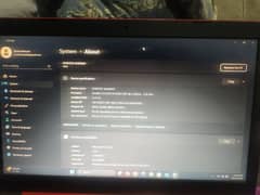 Lenovo laptop with original charger