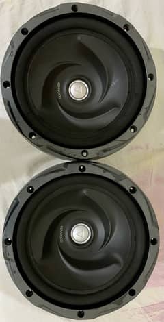 pair kenwood kfc-w3010 original subwoofer woofer